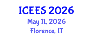 International Conference on Earthquake Engineering and Seismology (ICEES) May 11, 2026 - Florence, Italy