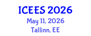 International Conference on Earthquake Engineering and Seismology (ICEES) May 11, 2026 - Tallinn, Estonia