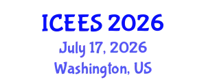 International Conference on Earthquake Engineering and Seismology (ICEES) July 17, 2026 - Washington, United States