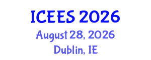 International Conference on Earthquake Engineering and Seismology (ICEES) August 28, 2026 - Dublin, Ireland