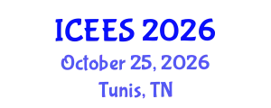 International Conference on Earthquake Engineering and Seismology (ICEES) October 25, 2026 - Tunis, Tunisia