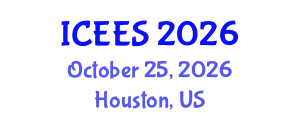 International Conference on Earthquake Engineering and Seismology (ICEES) October 25, 2026 - Houston, United States