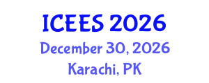 International Conference on Earthquake Engineering and Seismology (ICEES) December 30, 2026 - Karachi, Pakistan