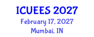 International Conference on Urban Earthquake Engineering and Seismology (ICUEES) February 17, 2027 - Mumbai, India