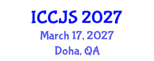 International Conference on Criminal Justice System (ICCJS) March 17, 2027 - Doha, Qatar
