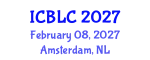 International Conference on Building Learning Communities (ICBLC) February 08, 2027 - Amsterdam, Netherlands