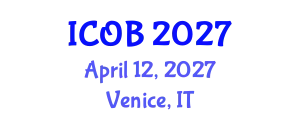 International Conference on Organizational Behavior (ICOB) April 12, 2027 - Venice, Italy