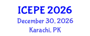 International Conference on Energy and Power Engineering (ICEPE) December 30, 2026 - Karachi, Pakistan