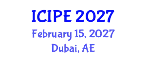 International Conference on Inverse Problems in Engineering (ICIPE) February 15, 2027 - Dubai, United Arab Emirates