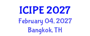 International Conference on Inverse Problems in Engineering (ICIPE) February 04, 2027 - Bangkok, Thailand