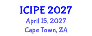 International Conference on Inverse Problems in Engineering (ICIPE) April 15, 2027 - Cape Town, South Africa