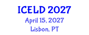 International Conference on Education, Learning and Development (ICELD) April 15, 2027 - Lisbon, Portugal
