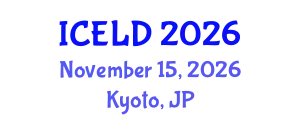 International Conference on Education, Learning and Development (ICELD) November 15, 2026 - Kyoto, Japan