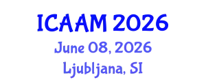 International Conference on Applied Analysis for Materials (ICAAM) June 08, 2026 - Ljubljana, Slovenia