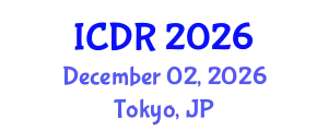 International Conference on Dipterology Research (ICDR) December 02, 2026 - Tokyo, Japan