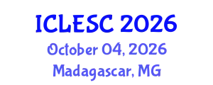 International Conference on Logistics Engineering and Supply Chain (ICLESC) October 04, 2026 - Madagascar, Madagascar