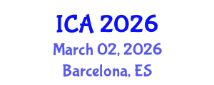 International Conference on Archaeology (ICA) March 02, 2026 - Barcelona, Spain