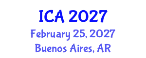 International Conference on Archaeology (ICA) February 25, 2027 - Buenos Aires, Argentina