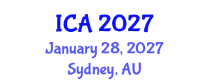 International Conference on Archaeology (ICA) January 28, 2027 - Sydney, Australia