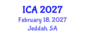 International Conference on Archaeology (ICA) February 18, 2027 - Jeddah, Saudi Arabia