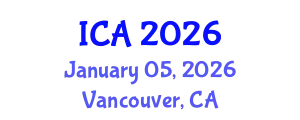 International Conference on Archaeology (ICA) January 05, 2026 - Vancouver, Canada