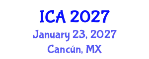 International Conference on Archaeology (ICA) January 23, 2027 - Cancún, Mexico