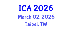 International Conference on Archaeology (ICA) March 02, 2026 - Taipei, Taiwan