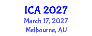 International Conference on Archaeology (ICA) March 17, 2027 - Melbourne, Australia
