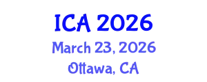 International Conference on Archaeology (ICA) March 23, 2026 - Ottawa, Canada