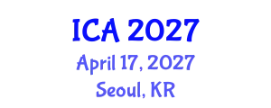 International Conference on Archaeology (ICA) April 17, 2027 - Seoul, Republic of Korea