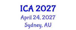 International Conference on Archaeology (ICA) April 24, 2027 - Sydney, Australia