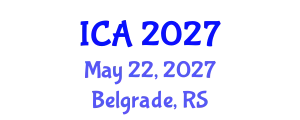 International Conference on Archaeology (ICA) May 22, 2027 - Belgrade, Serbia