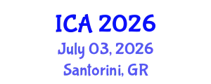 International Conference on Archaeology (ICA) July 03, 2026 - Santorini, Greece