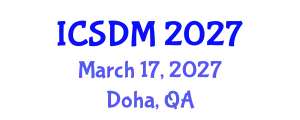 International Conference on Sustainable Design and Manufacturing (ICSDM) March 17, 2027 - Doha, Qatar