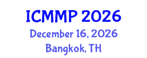 International Conference on Metallic Materials and Processing (ICMMP) December 16, 2026 - Bangkok, Thailand