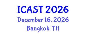 International Conference on Adaptive Structures and Technologies (ICAST) December 16, 2026 - Bangkok, Thailand