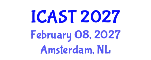 International Conference on Adaptive Structures and Technologies (ICAST) February 08, 2027 - Amsterdam, Netherlands
