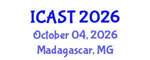International Conference on Adaptive Structures and Technologies (ICAST) October 04, 2026 - Madagascar, Madagascar
