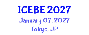 International Conference on Ecology, Biodiversity and Environment (ICEBE) January 07, 2027 - Tokyo, Japan