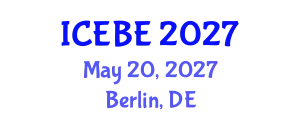 International Conference on Ecology, Biodiversity and Environment (ICEBE) May 20, 2027 - Berlin, Germany