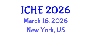 International Conference on Hydrology and Ecology (ICHE) March 16, 2026 - New York, United States