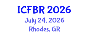 International Conference on Finance, Banking and Regulation (ICFBR) July 24, 2026 - Rhodes, Greece