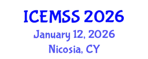 International Conference on Economics, Management and Social Study (ICEMSS) January 12, 2026 - Nicosia, Cyprus