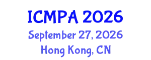 International Conference on Music and Performing Arts (ICMPA) September 27, 2026 - Hong Kong, China