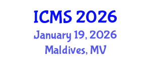 International Conference on Music in Society (ICMS) January 19, 2026 - Maldives, Maldives