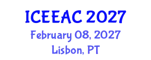 International Conference on Electrical Engineering and Automation Control (ICEEAC) February 08, 2027 - Lisbon, Portugal