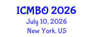 International Conference on Medical Biology and Oncology (ICMBO) July 10, 2026 - New York, United States