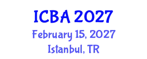 International Conference on Biography and Autobiography (ICBA) February 15, 2027 - Istanbul, Turkey