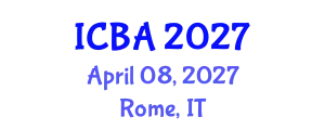 International Conference on Biography and Autobiography (ICBA) April 08, 2027 - Rome, Italy