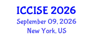 International Conference on Critical Infrastructure Systems Engineering (ICCISE) September 09, 2026 - New York, United States
